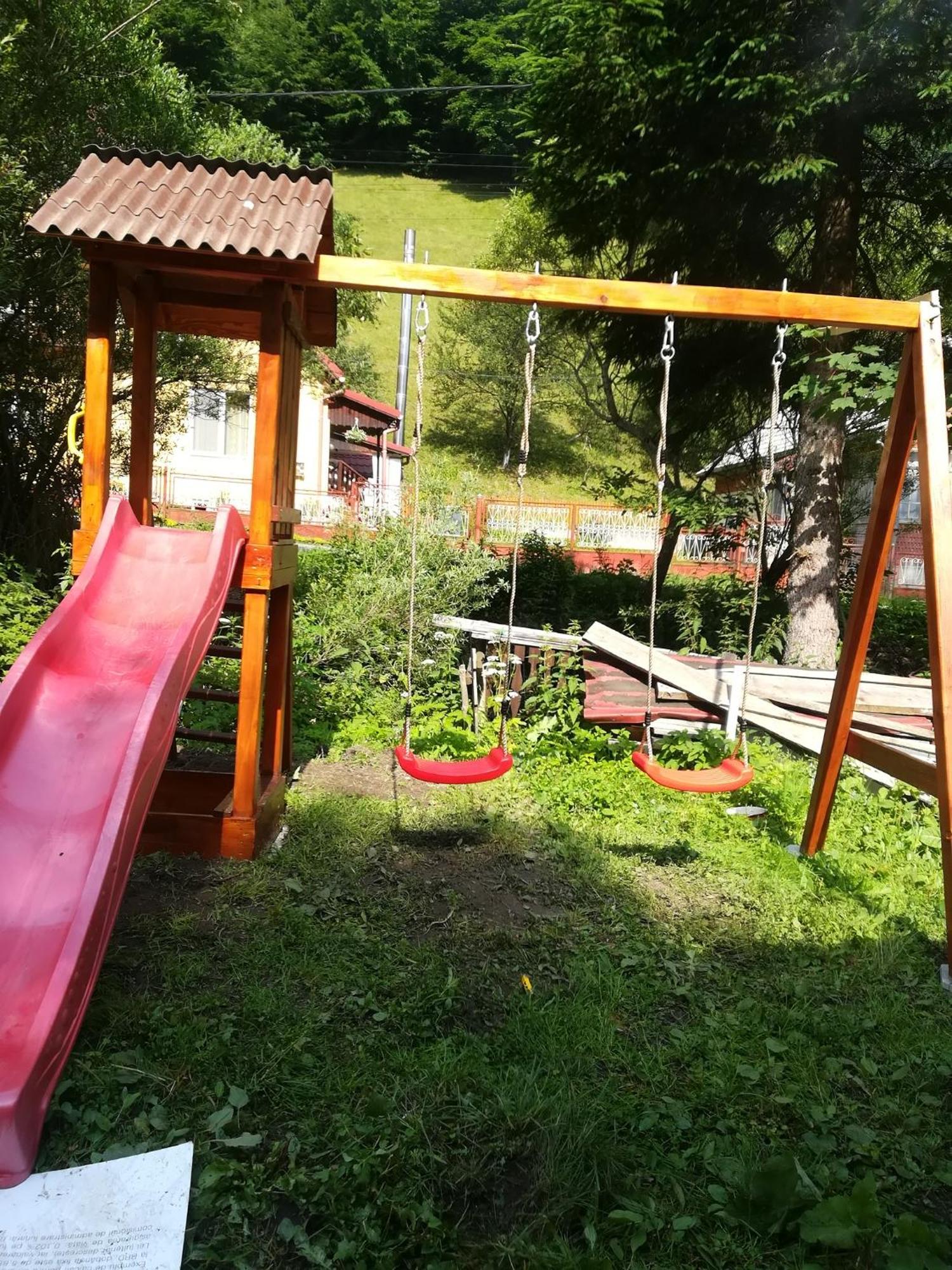 Casuta De Langa Padure Hotel Moeciu De Sus Buitenkant foto